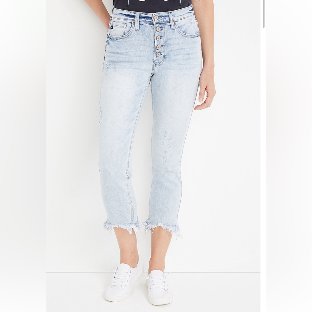 KanCan™ Straight High Rise Button Fly Jean